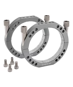 More Blue 90mm Tube Mounting Rings