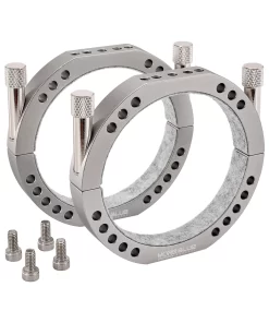 More Blue 95mm Tube Mounting Rings